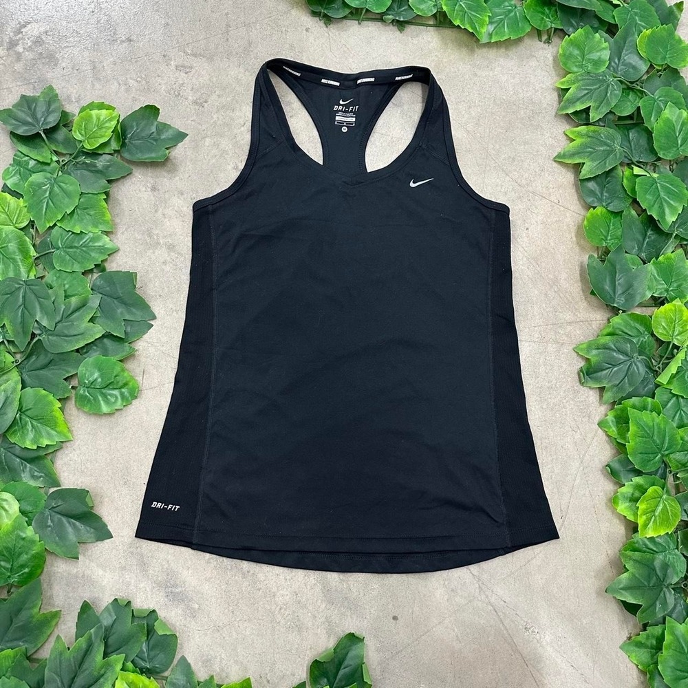 Nike Dri-Fit Black Racerback Tank Top